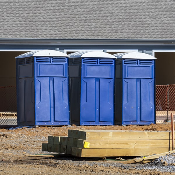 how often are the porta potties cleaned and serviced during a rental period in Sullivan NY